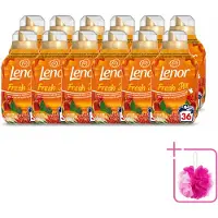 Lenor 12 x - Wasverzachter - Fresh Air Tropenzon - Ultra Geconcentreerd - 36 Wasbeurten - Bulkverpakking - Wasverzachter - Douchemop - Frisheid