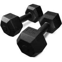 Trex Sport TX-006CD – Dumbells – Composiet Coating – Halters voor Fitness – Voor Thuisgym & Kracht – 2 x 6 kg – Totaal 12 kg