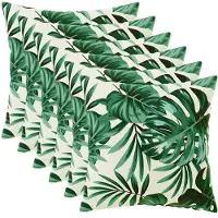 vidaXL Kussen met kussen HEERLEN 6 st Bladpatroon Polyester
