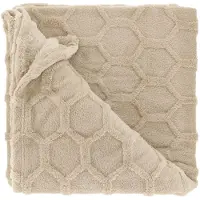 Unique living plaid thor chateau grey 150x200cm
