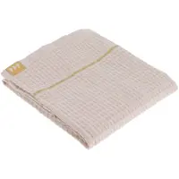 Tendance Serviette de toilette 50 x 90 cm 100 % coton nid d'abeille beige