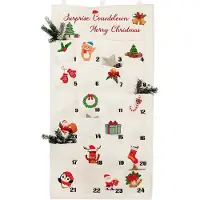 Merkloos Herbruikbare Adventskalender met 24 Zakjes
