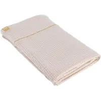 Tendance Serviette de bain 90 x 150 cm 100 % coton nid d'abeille beige