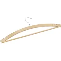 Peggy Perfect houten kledinghangers, draaibare metalen haak, 420 mm