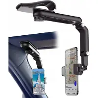 DKM Universele Telefoonhouder voor Zonneklep, Auto, Huis & Kantoor