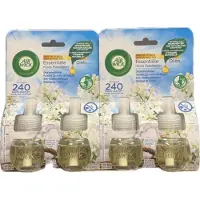 Airwick Air Wick Elektrische Luchtverfrisser Duo - Geurverwijderaar Huisdier Zachtheid van Katoen - 2x Navullingen Duo - 4 x 19ml