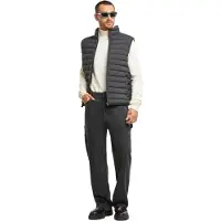Urban Classics Heren Basis Lichtgewicht Gilet (Zwart)