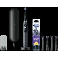Oral-B iO 9N Zwart + 4 opzetborstels voor wittere tanden