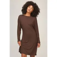 Hunkemoller Nightshirt Jersey Essential Bruin Dames | Maat: M