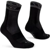 Gripgrab - Merino Winter Fietssokken Warme Wieler Sokken met Merino Wol Fiets Wintersokken - Zwart - Unisex