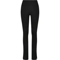 Urban Classics Dames/Dames zijsplit legging met hoge taille (Zwart)