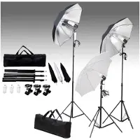 vidaXL Fotostudioset met verlichtingsset en achtergrond