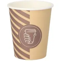 Starpak drinkbekers Coffee Line, 0,3 l, hartpapier, 50 stuks