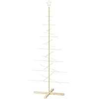 vidaXL Metalen kerstboom KUOPIO 180 cm Staal Goud