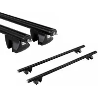 Amos Dakdrager Aluminium Zwart voor Toyota Yaris Cross SUV (2021+)