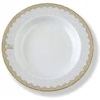 Florina Sweet Kropki Diep Porseleinen Bord 22 cm - Wit