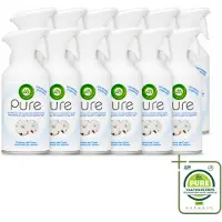 Air Wick 12 x - Spray - Zachtheid Van Katoen - Luchtverfrisser - 250 ml - Grootverpakking - Vaatwasstrips - Luchtverfrisser - Katoengeur - Frisheid - Geurneutraliseren - Droge Nevel