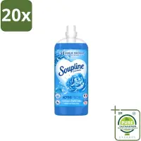 Soupline 20 x – Wasverzachter – Active Fresh Frisheid van Blauwe Anjer – 2 L - Grootverpakking - Vaatwasstrips - Wasverzachter - Frisheid - Blauwe Anjer - Wasgoed - Kleding