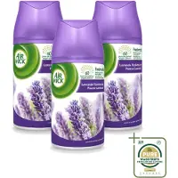 Air Wick 3 x Freshmatic - Luchtverfrisser Navulling - Pure Fresh Lavendel - 250ml - Wasstrips - Luchtverfrisser - Lavendel - Geurverspreider - Geurstop - Frisse Geur