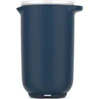 Mepal Mixbeker met deksel Chef It 1000 ml - navy