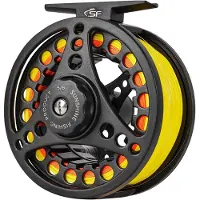 Merkloos Vliegvishengel Met Aluminium Spoel - Voor 3/4wt tot 7/8wt