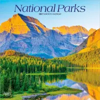 Merkloos Wandkalender National Parks 2027 - Maandindeling
