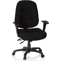 Hjh OFFICE Bureaustoel ZENIT XXL zwart