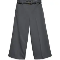 Vero Moda Elma Belt Culotte Wide Leg Hoge Taille Broek