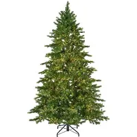 Kaemingk Kunstkerstboom Galloway Spruce groen H210 D130 cm met 4000 LED Indoor