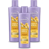 Unilever 3 x Andrélon Shampoo voor perfecte krullen - 250 ml - Voordeelverpakking - 3 stuks