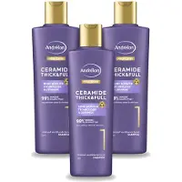 Unilever 3 x Andrélon Pro Care Shampoo - voor dun en breekbaar haar - 250 ml - voordeelverpakking - 3 stuks