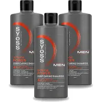 Syoss 3 x - Men Power - Shampoo - Langdurige Styling - 440ml - Voordeelverpakking - 3 stuks