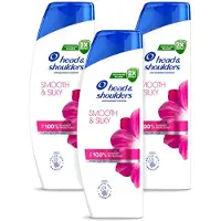 Head & shoulders 3 x - Shampoo - Smooth & Silky - 250ml - Voordeelverpakking - 3 stuks