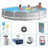 Intex Prism Frame Zwembad, rond - 366x76 cm - 5-delig, model S329