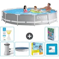 Intex Prism Frame Zwembad, rond - 366x76 cm - 5-delig, model S276