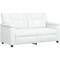 vidaXL Bank Wit 171 x 85 x 93 cm Kunstleer