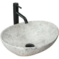 REA Opzetwastafel Sofia Light Stone