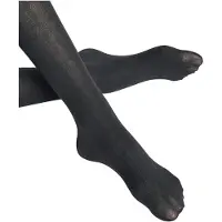 Falke Dovetail eenkleurig materiaal half ondoorzichtig 50 DEN panty dames zwart - maat M-L