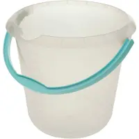 Keeeper schoonmaakemmer Mika, rond, noordelijk blauw, 10 liter