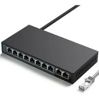 Extralink EX.3906 netwerk-switch Unmanaged L2 Fast Ethernet (10/100) Power over Ethernet (PoE) 1U Zwart