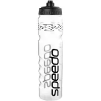 Speedo 1L Waterfles (Helder/zwart)