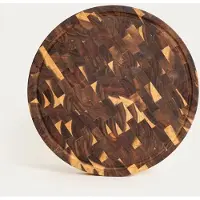 Homla | Acacia snijplank | NAVIRE | ronde hakblok | 38 x 4 cm | 793813