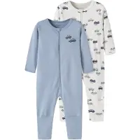 Name it Nachtkledij ecru / navy / pastelblauw / lichtblauw