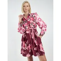 MSN Collection Geprinte A-Lijn Mini Dress
