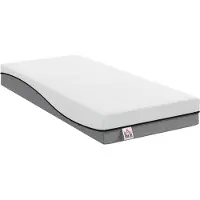 OEM Matras 90x200 cm, H3, 20 cm hoog, met gel-schuim, afneembare hoes