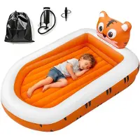 OEM Opblaasbaar kinderbed, 160x110x75 cm, inclusief pomp
