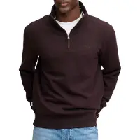 Superdry Essential Serif Half Zip Sweater Heren - Maat XXL