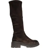 Mexx Phaedre Keto Laarzen - Suède - Dames - Bruin - Maat 40