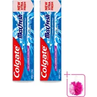 Colgate 2 x - Max Fresh - Cool Mint - Tandpasta - 100ml - Bulkverpakking - Tandpasta - Douchemop - Frisse adem
