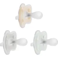 Dr. Brown's Advantage Siliconen Fopspeen – 0-6 Maanden – 3 Stuks